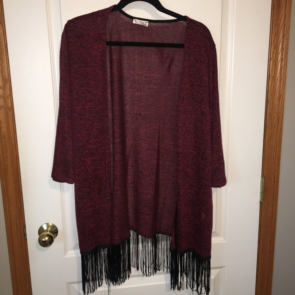 ❤️Aphorism Cardigan with black tassels!